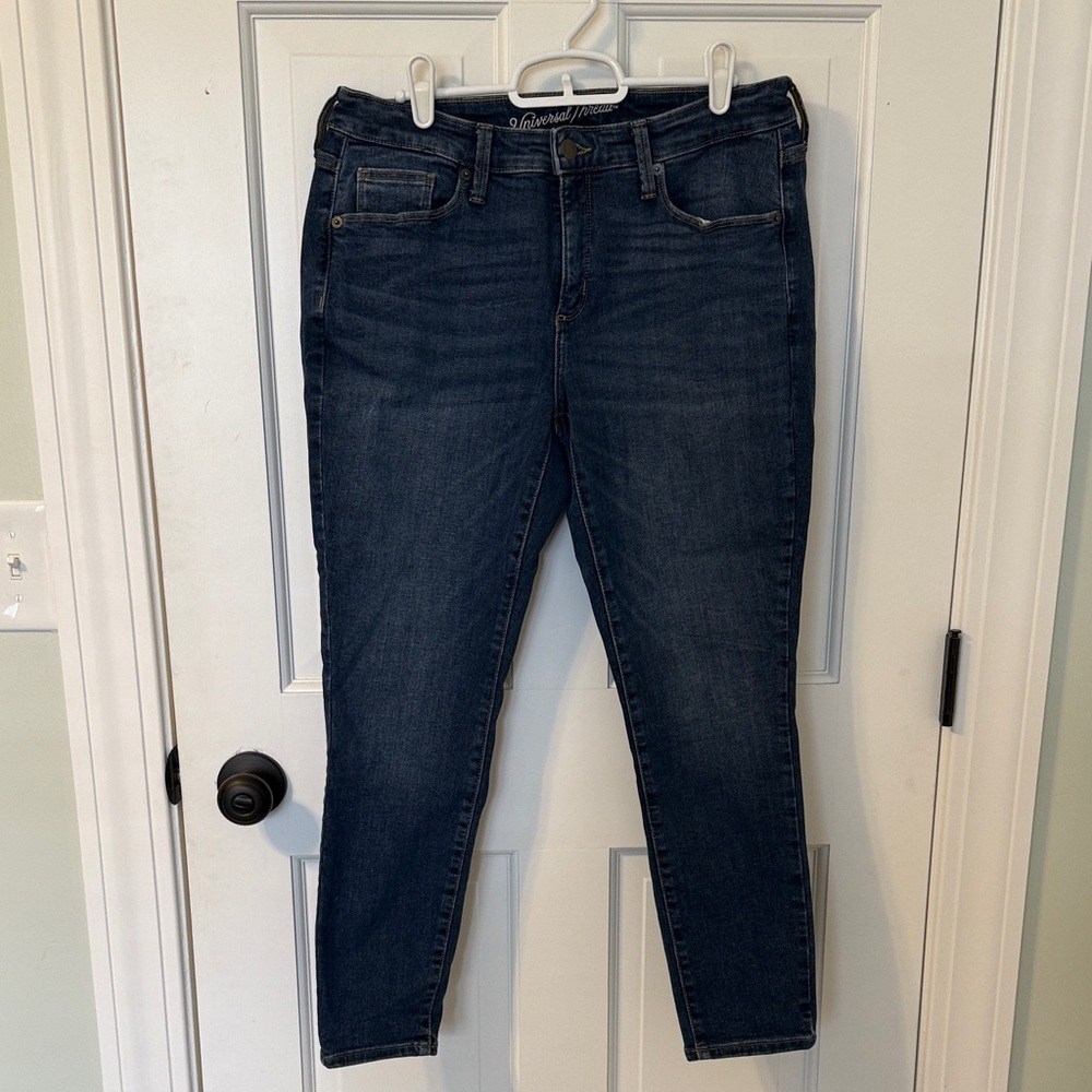 Universal Thread Deep Indigo Skinny Jeans